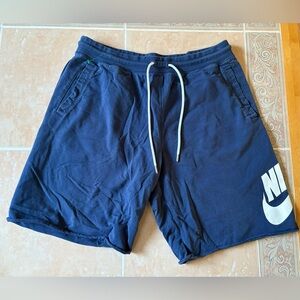 Nike Men's Dark Blue Athletic Shorts ~ XL